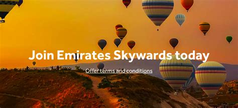 join emirates skywards for free